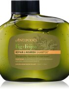 Antipodes Fig + Feijoa Repair & Nourish posilující šampon pro suché a poškozené vlasy 340 ml