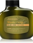 Antipodes Mᾱnuka + Orange Volume & Shine objemový kondicionér pro lesk a hebkost vlasů 340 ml