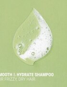 Antipodes Peach Freesia Smooth & Hydrate hydratační šampon pro uhlazení a výživu suchých a nepoddajných vlasů 340 ml