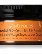 Antipodes Supernatural SPF50+ Ceramide Silk Facial Sunscreen ochranný pleťový krém s ceramidy SPF 50+ 15 ml