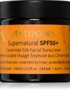 Antipodes Supernatural SPF50+ Ceramide Silk Facial Sunscreen ochranný pleťový krém s ceramidy SPF 50+ 60 ml