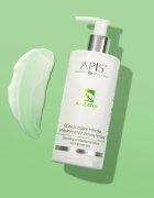 Apis Natural Cosmetics Acne-Stop Home TerApis čisticí a odličovací mléko se zeleným čajem 300 ml