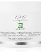 Apis Natural Cosmetics Acne-Stop Professional čisticí a zjemňující maska pro mastnou pleť se sklonem k akné 100 g