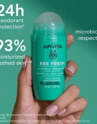 Apivita Bee Fresh Deodorant deodorant roll-on proti pocení a nežádoucímu zápachu 50 ml