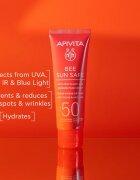Apivita Bee Sun Safe Anti-Spot and Anti-Age Face Cream SPF 50 ochranný krém proti stárnutí pleti SPF 50 50 ml