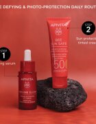 Apivita Bee Sun Safe Anti-Spot and Anti-Age Tinted Face Cream SPF50 ochranný tónovací krém na obličej SPF 50 odstín Golden 50 ml