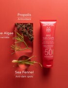 Apivita Bee Sun Safe Anti-Spot and Anti-Age Tinted Face Cream SPF50 ochranný tónovací krém na obličej SPF 50 odstín Tinted 50 ml