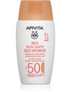 Apivita Bee Sun Safe Daily Age Repair Tinted Fluid SPF50 tónovací ochranný krém SPF 50 50 ml