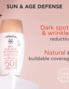 Apivita Bee Sun Safe Daily Age Repair Tinted Fluid SPF50 tónovací ochranný krém SPF 50 50 ml