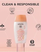 Apivita Bee Sun Safe Daily Age Repair Tinted Fluid SPF50 tónovací ochranný krém SPF 50 50 ml