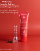 Apivita Bee Sun Safe Hydra Face Tinted Gel-Cream SPF50 tónovaný gel krém SPF 50 50 ml