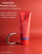 Apivita Bee Sun Safe Hydra Fresh Milk SPF50 opalovací mléko na obličej a tělo SPF 50 100 ml