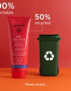 Apivita Bee Sun Safe Hydra Fresh Milk SPF50 opalovací mléko na obličej a tělo SPF 50 200 ml