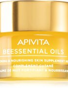 Apivita Beessential Oils Strengthening & Nourishing Night Balm noční pleťový balzám pro výživu a hydrataci 15 ml