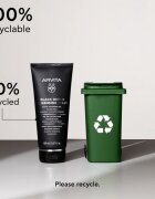 Apivita Cleansing Black Detox Cleansing Gel čisticí gel s aktivním uhlím na obličej a oči 150 ml