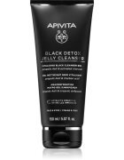 Apivita Cleansing Black Detox Jelly Cleanser čisticí gel s aktivním uhlím 150 ml