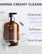 Apivita Cleansing Foaming Cleanser jemná čisticí pěna 300 ml