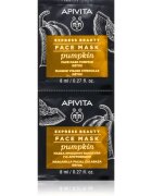 Apivita Express Beauty Detox Face Mask Pumpkin detoxikační pleťová maska 2x8 ml