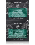 Apivita Express Beauty Eye Mask Gingko Biloba maska na oční okolí proti tmavým kruhům 2x2 ml