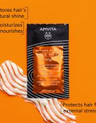 Apivita Express Beauty Hair mask Shine Orange revitalizační maska na vlasy 20 ml