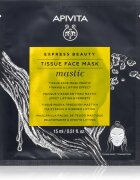 Apivita Express Beauty Lifting Tissue Face Mask Mastic liftingová plátýnková maska 15 ml