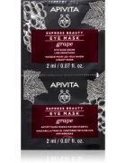 Apivita Express Beauty Line Smoothing Eye Mask Grape oční maska s vyhlazujícím efektem 2 x 2 ml
