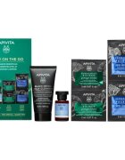 Apivita Glow on the Go vánoční dárková sada pro rozjasnění pleti