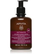 Apivita Intimate Lady Creamy Cleanser jemný gel na intimní hygienu pro každodenní použití 300 ml