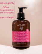 Apivita Intimate Plus Cleansing Gel jemný pěnivý mycí gel na intimní hygienu 300 ml