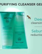 Apivita Just Bee Clear Purifying Cleanser Gel čisticí pleťový gel proti akné 200 ml