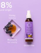 Apivita Mini Bees Gentle Kids Detangling Spray Blueberry&Honey sprej pro snadné rozčesání vlasů 150 ml