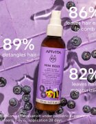 Apivita Mini Bees Gentle Kids Detangling Spray Blueberry&Honey sprej pro snadné rozčesání vlasů 150 ml