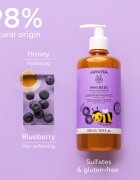 Apivita Mini Bees Gentle Kids Shampoo Blueberry & Honey šampon pro jemné vlasy pro děti 500 ml