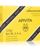 Apivita Natural Soap Chamomile čisticí tuhé mýdlo 125 g
