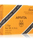 Apivita Natural Soap Honey čisticí tuhé mýdlo 125 g