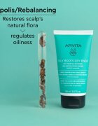 Apivita Oily Roots & Dry Ends Balancing Conditioner kondicionér pro mastnou vlasovou pokožku a suché konečky 150 ml
