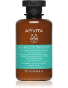 Apivita Oily Roots & Dry Ends Shampoo šampon pro mastnou vlasovou pokožku a suché konečky 250 ml