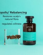 Apivita Oily Roots & Dry Ends Shampoo šampon pro mastnou vlasovou pokožku a suché konečky 250 ml