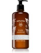 Apivita Pure Jasmine Shower Gel hydratační sprchový gel s esenciálními oleji 500 ml
