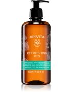 Apivita Refreshing Fig Shower Gel osvěžující sprchový gel s esenciálními oleji 500 ml