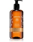 Apivita Royal Honey Creamy Shower Gel hydratační sprchový gel s esenciálními oleji 500 ml