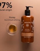 Apivita Royal Honey Creamy Shower Gel hydratační sprchový gel s esenciálními oleji 500 ml