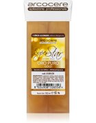 Arcocere Professional Wax Oro Puro Gold epilační vosk se třpytkami náhradní náplň 100 ml