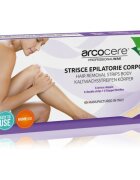 Arcocere Professional Wax voskové epilační pásky na tělo pro ženy 6 ks