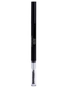 Ardell Brows mechanická tužka na obočí s kartáčkem 2 v 1 odstín Dark Brown 0.2 g