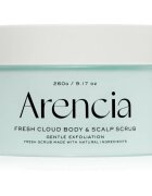 Arencia Fresh Cloud French Mint & Lily jemný peeling na tělo a vlasy 260 g