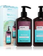 Arganicare Argan Oil Set dárková sada pro suché a poškozené vlasy 1 ks