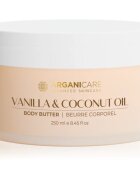 Arganicare Body Butter Vanilla & Coconut Oil tělové máslo s kokosovým olejem 250 ml