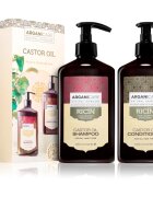 Arganicare Castor Oil Set dárková sada stimulující růst vlasů 1 ks