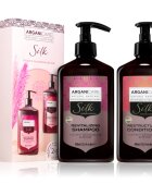 Arganicare Silk Protein Set dárková sada s hedvábnými proteiny 1 ks